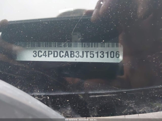 Продажа на аукционе авто 2018 Dodge Journey Se, vin: 3C4PDCAB3JT513106, номер лота: 44707416