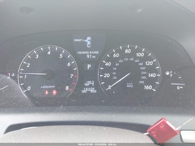 44707490 :رقم المزاد ، JTHGL46F585033095 vin ، 2008 Lexus Ls 460 L مزاد بيع