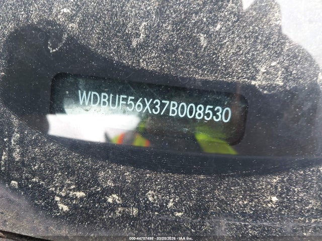 2007 Mercedes-benz E 350 მანქანა იყიდება აუქციონზე, vin: WDBUF56X37B008530, აუქციონის ნომერი: 44707498