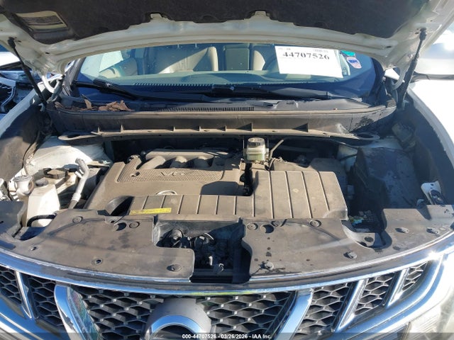 2013 Nissan Murano Sl მანქანა იყიდება აუქციონზე, vin: JN8AZ1MU2DW212824, აუქციონის ნომერი: 44707526