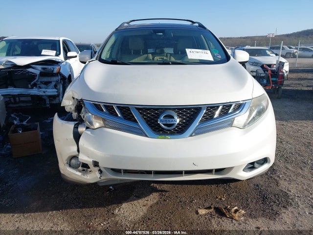 2013 Nissan Murano Sl მანქანა იყიდება აუქციონზე, vin: JN8AZ1MU2DW212824, აუქციონის ნომერი: 44707526