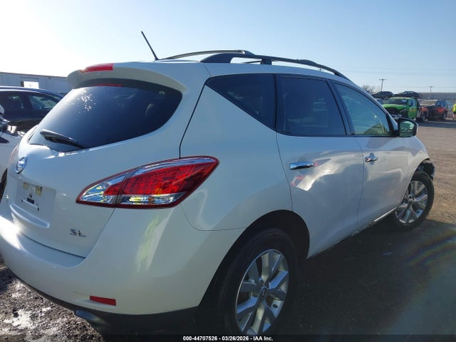 2013 Nissan Murano Sl მანქანა იყიდება აუქციონზე, vin: JN8AZ1MU2DW212824, აუქციონის ნომერი: 44707526