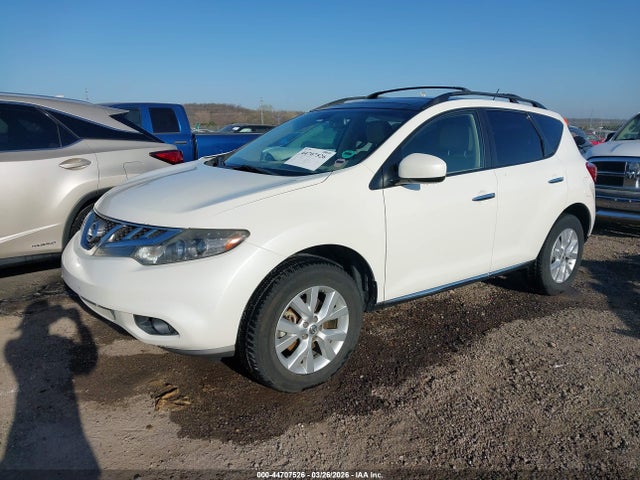 2013 Nissan Murano Sl მანქანა იყიდება აუქციონზე, vin: JN8AZ1MU2DW212824, აუქციონის ნომერი: 44707526