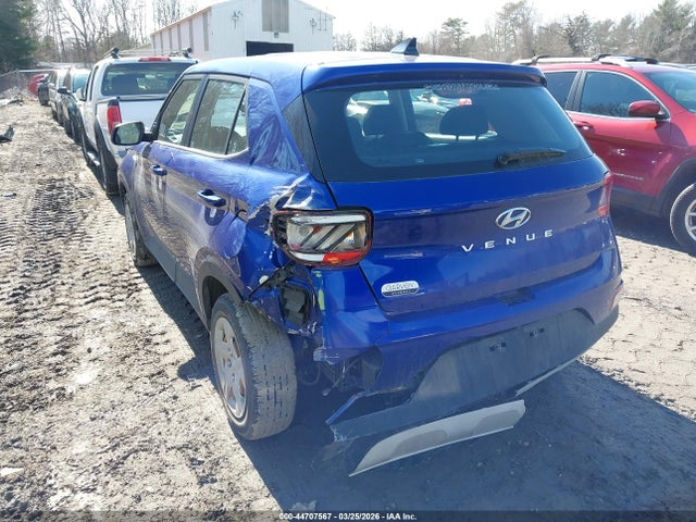 Продажа на аукционе авто 2020 Hyundai Venue Se, vin: KMHRB8A36LU020187, номер лота: 44707567