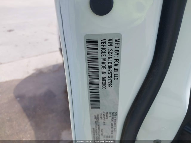 Aukcja sprzedaży 2025 Jeep Compass Latitude 4x4, vin: 3C4NJDBN2ST517292, numer aukcji: 44707573