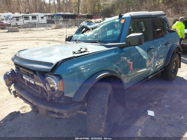 2022 Ford Bronco Black Diamond მანქანა იყიდება აუქციონზე, vin: 1FMEE5DP5NLB26299, აუქციონის ნომერი: 44707594