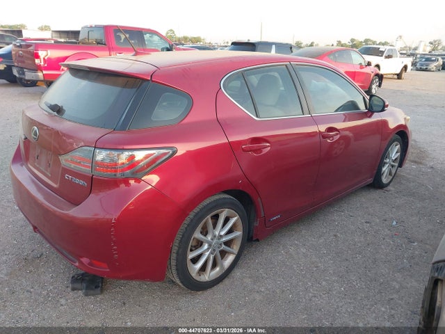 Aukcja sprzedaży 2011 Lexus Ct 200h Premium, vin: JTHKD5BH2B2018566, numer aukcji: 44707623