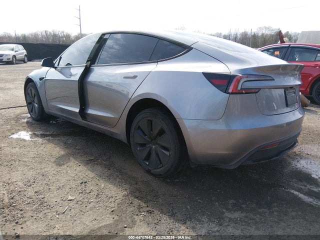 Aukcja sprzedaży 2025 Tesla Model 3 Long Range Rear-wheel Drive/standard Rear-wheel Drive, vin: 5YJ3E1EAXSF070874, numer aukcji: 44707642