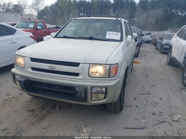 2000 Infiniti Qx4 მანქანა იყიდება აუქციონზე, vin: JNRAR07Y0YW083606, აუქციონის ნომერი: 44707663