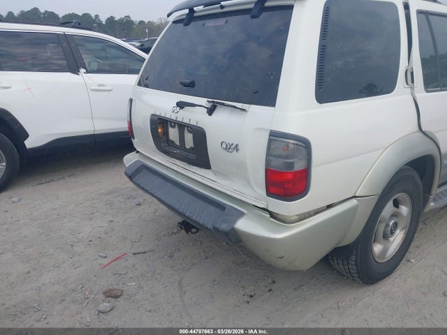 2000 Infiniti Qx4 მანქანა იყიდება აუქციონზე, vin: JNRAR07Y0YW083606, აუქციონის ნომერი: 44707663