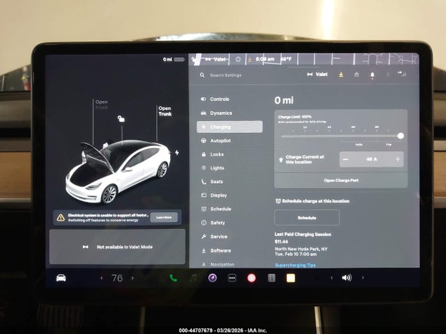 Продаж на аукціоні авто 2020 Tesla Model 3 Long Range Dual Motor All-wheel Drive, vin: 5YJ3E1EB3LF791127, номер лоту: 44707679