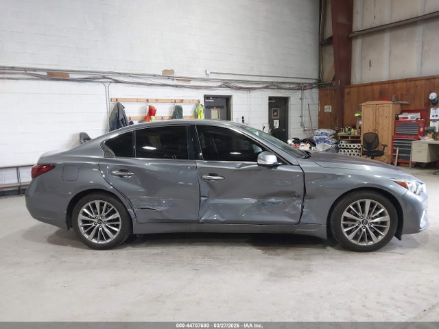 44707680 :رقم المزاد ، JN1EV7BR6NM342261 vin ، 2022 Infiniti Q50 Luxe Awd مزاد بيع