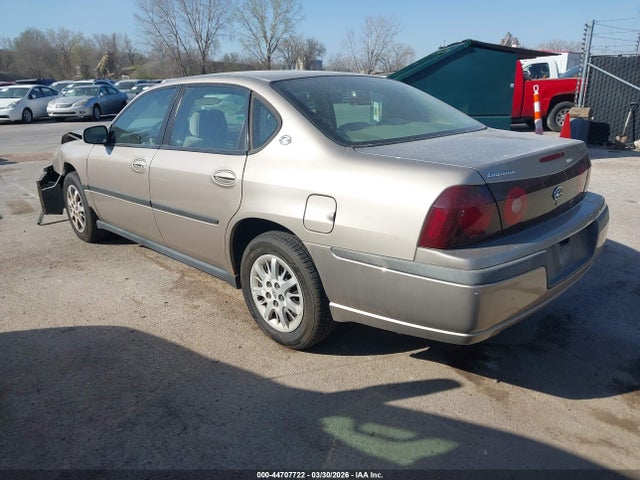 2001 Chevrolet Impala მანქანა იყიდება აუქციონზე, vin: 2G1WF52E219281510, აუქციონის ნომერი: 44707722