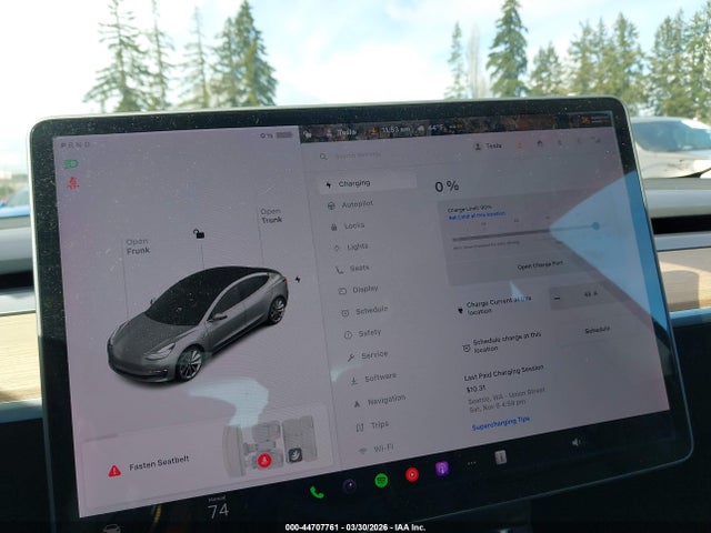 Продажа на аукционе авто 2018 Tesla Model 3 Long Range/mid Range, vin: 5YJ3E1EA2JF033297, номер лота: 44707761