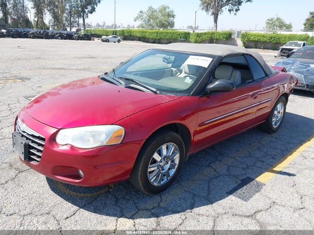 2006 Chrysler Sebring Limited მანქანა იყიდება აუქციონზე, vin: 1C3EL65R06N239698, აუქციონის ნომერი: 44707843