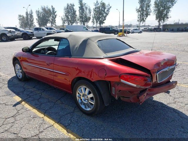 2006 Chrysler Sebring Limited მანქანა იყიდება აუქციონზე, vin: 1C3EL65R06N239698, აუქციონის ნომერი: 44707843