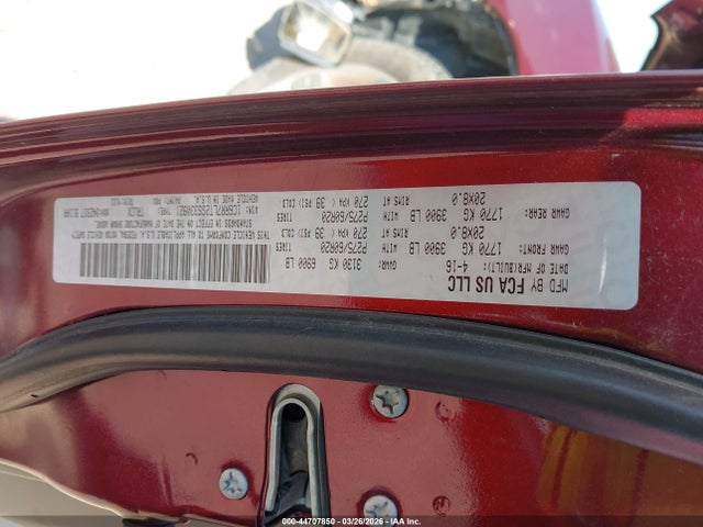 Продаж на аукціоні авто 2016 Ram 1500 Big Horn, vin: 1C6RR7LT2GS330921, номер лоту: 44707850