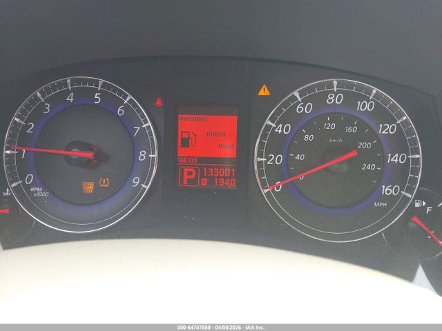 44707889 :رقم المزاد ، JN1AJ0HPXAM701614 vin ، 2010 Infiniti Ex35 Journey مزاد بيع