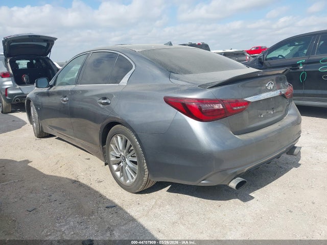 Aukcja sprzedaży 2018 Infiniti Q50 3.0t Luxe, vin: JN1EV7AP1JM356241, numer aukcji: 44707909