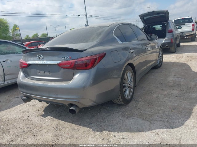 Aukcja sprzedaży 2018 Infiniti Q50 3.0t Luxe, vin: JN1EV7AP1JM356241, numer aukcji: 44707909