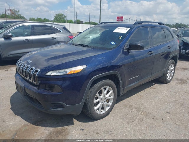 Продажа на аукционе авто 2016 Jeep Cherokee Sport, vin: 1C4PJLAB7GW106837, номер лота: 44707925