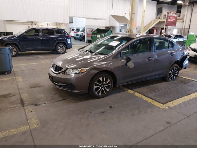 Honda CIVIC EX 2014 2HGFB2F83EH553369 Image 2