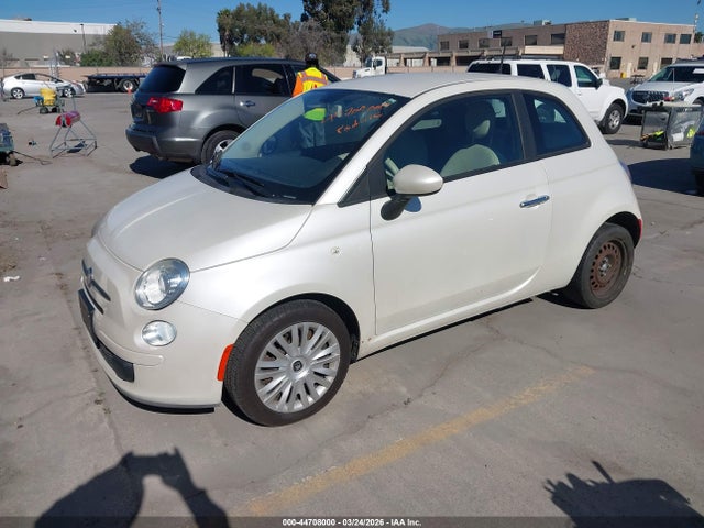 2012 FIAT 500 3C3CFFAR9CT309196 Photo 1