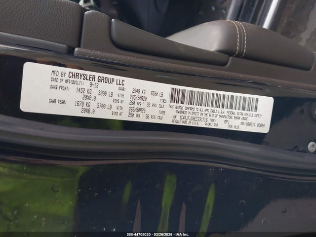 1C4RJFJG0EC231716 Jeep Grand Cherokee Summit