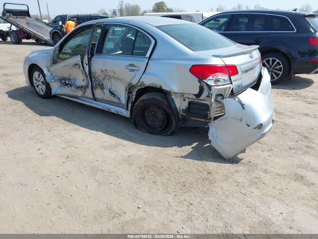 Aukcja sprzedaży 2012 Subaru Legacy 2.5i, vin: 4S3BMCA63C3010624, numer aukcji: 44708033