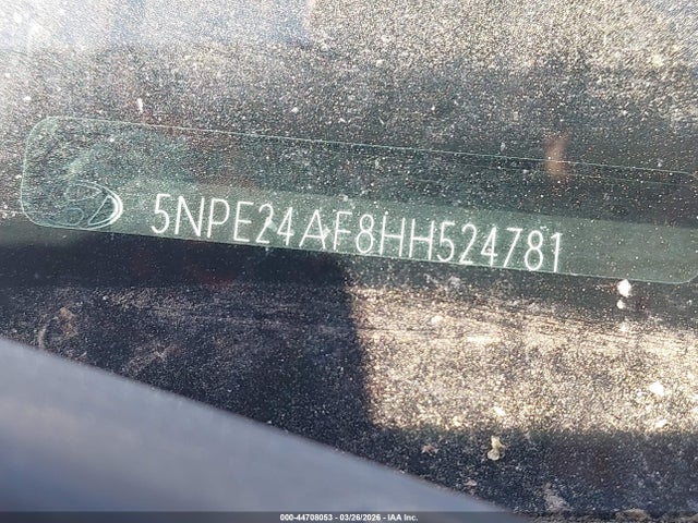 Aukcja sprzedaży 2017 Hyundai Sonata Se, vin: 5NPE24AF8HH524781, numer aukcji: 44708053