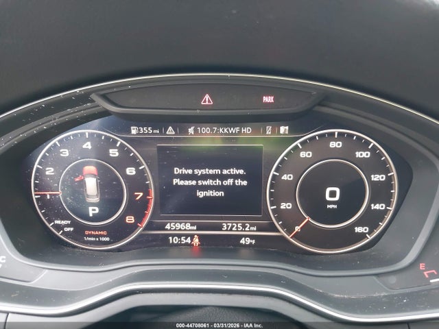 44708061 :رقم المزاد ، WA18NAF49JA074835 vin ، 2018 Audi A4 Allroad 2.0t Premium مزاد بيع