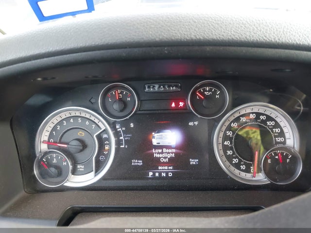 44708139 :رقم المزاد ، 1C6RR7LT8GS191488 vin ، 2016 Ram 1500 Lone Star مزاد بيع