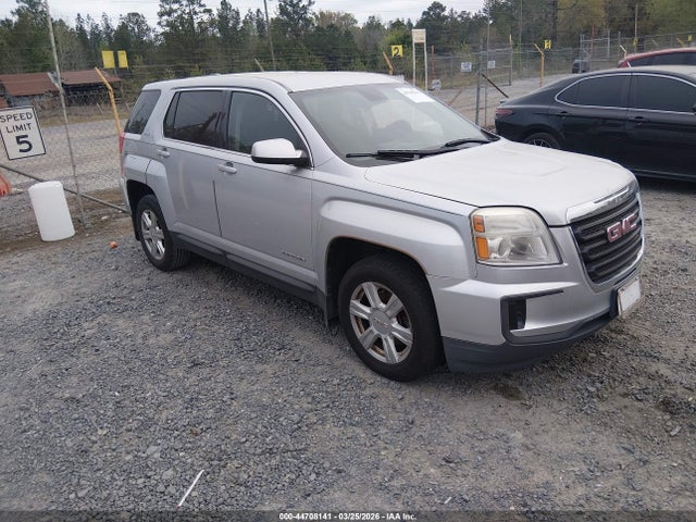 44708141 :رقم المزاد ، 2GKALMEK6G6109324 vin ، 2016 Gmc Terrain Sle-1 مزاد بيع