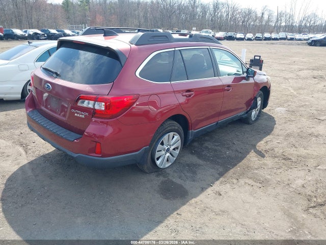 44708176 :رقم المزاد ، 4S4BSACC5G3270859 vin ، 2016 Subaru Outback 2.5i Premium مزاد بيع