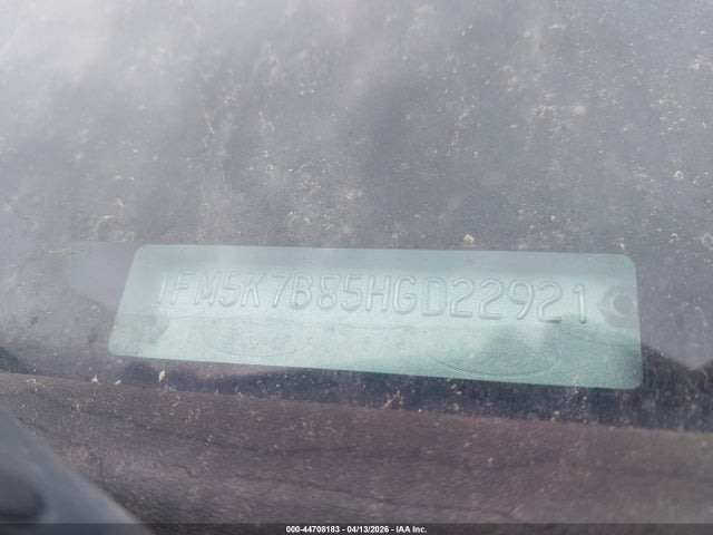 2017 FORD EXPLORER 1FM5K7B85HGD22921 Photo 8