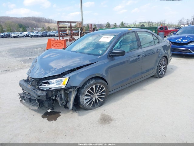 44708270 :رقم المزاد ، 3VWD17AJ8GM291852 vin ، 2016 Volkswagen Jetta 1.8t Sport مزاد بيع