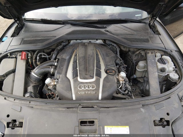 44708426 :رقم المزاد ، WAUR2AFD9DN024711 vin ، 2013 Audi A8 L 4.0t مزاد بيع