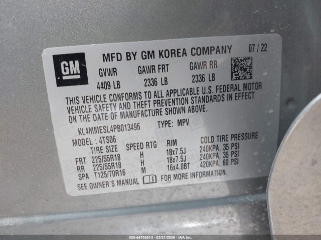 2023 BUICK ENCORE GX KL4MMESL4PB013496 Photo 8