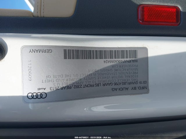 Aukcja sprzedaży 2019 Audi A4 45 Premium, vin: WAUENAF44KA066424, numer aukcji: 44708531