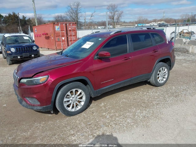 2021 Jeep Cherokee Latitude Fwd მანქანა იყიდება აუქციონზე, vin: 1C4PJLCB8MD208636, აუქციონის ნომერი: 44708545