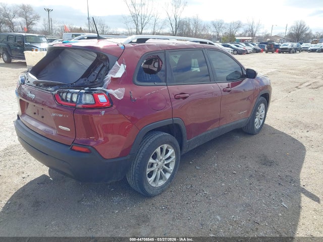 2021 Jeep Cherokee Latitude Fwd მანქანა იყიდება აუქციონზე, vin: 1C4PJLCB8MD208636, აუქციონის ნომერი: 44708545