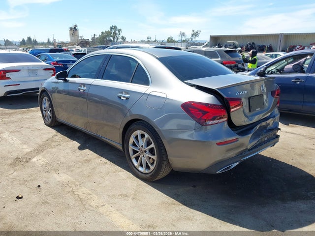 Продаж на аукціоні авто 2019 Mercedes-benz A 220, vin: WDD3G4EB0KW025254, номер лоту: 44708681