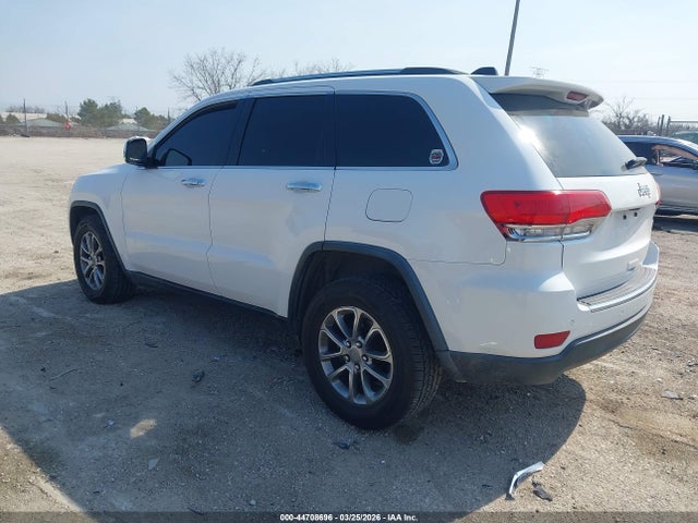 Продаж на аукціоні авто 2015 Jeep Grand Cherokee Limited, vin: 1C4RJFBG6FC797881, номер лоту: 44708696