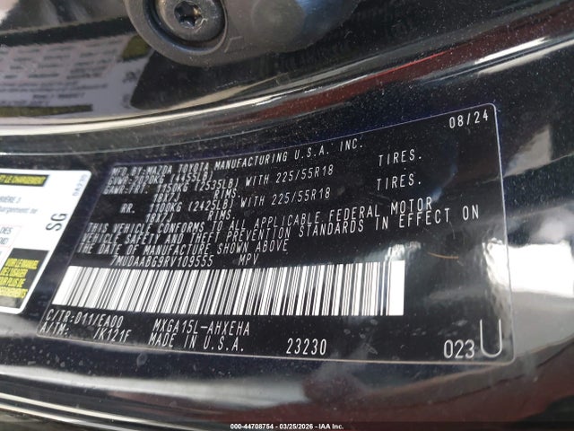 7MUDAABG9RV109555 Toyota Corolla Cross Xle