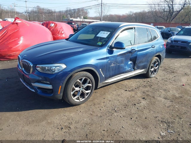 2021 Bmw X3 Xdrive30i მანქანა იყიდება აუქციონზე, vin: 5UXTY5C06M9F68349, აუქციონის ნომერი: 44708758