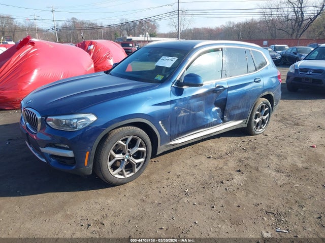 2021 Bmw X3 Xdrive30i მანქანა იყიდება აუქციონზე, vin: 5UXTY5C06M9F68349, აუქციონის ნომერი: 44708758
