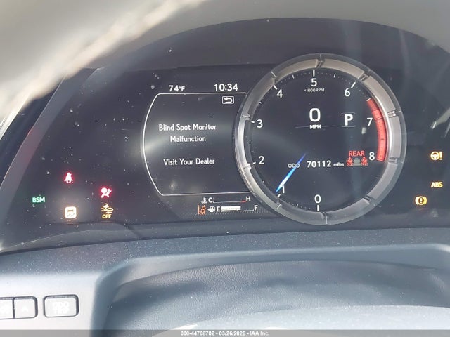 58AJZ1B15PU140350 Lexus Es 350 F Sport Handling
