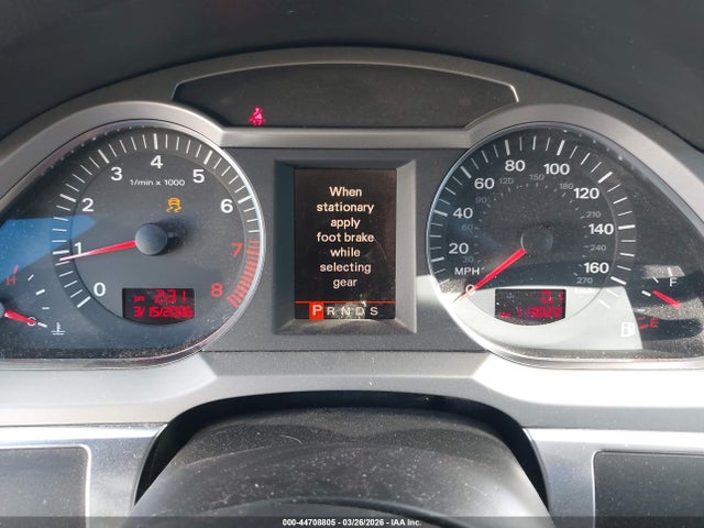 44708805 :رقم المزاد ، WAUDH74F57N049190 vin ، 2007 Audi A6 3.2 مزاد بيع