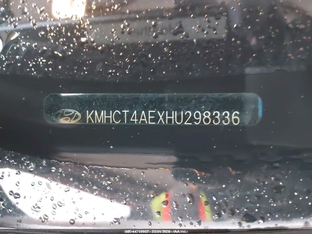 KMHCT4AEXHU298336 Hyundai ACCENT SE