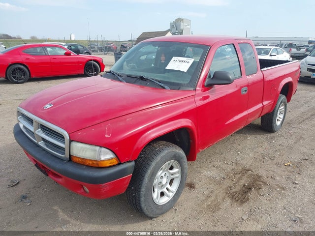 2004 Dodge Dakota Sport მანქანა იყიდება აუქციონზე, vin: 1D7HG32K64S709868, აუქციონის ნომერი: 44708816